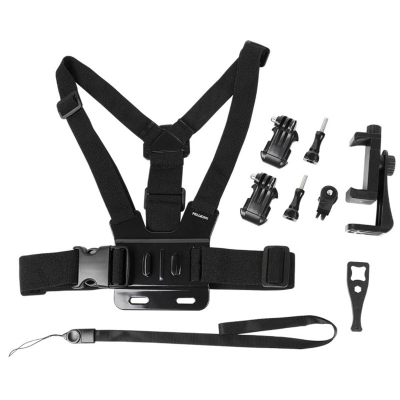 Gopro Action Camera Accessories Set gopro10/9/8/7 Xiaoyi Mountain Dog DJI Lingmo Camera Accessories