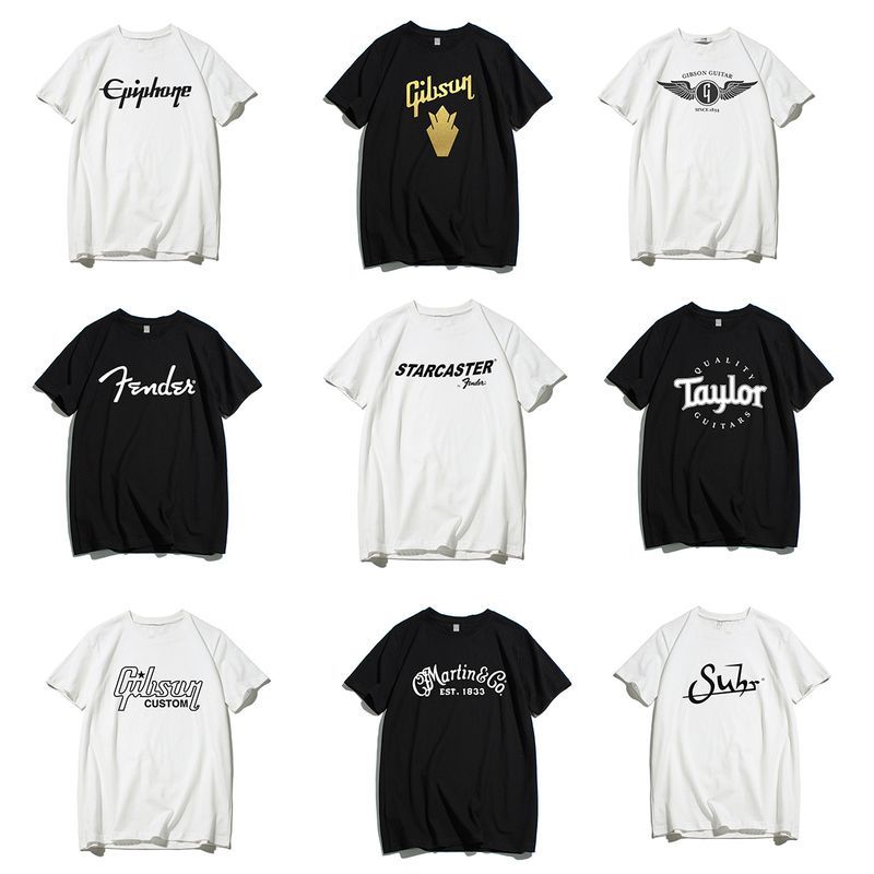 2022 ฤดูร้อนรอบคอ Fanta Gibson Gibson Martin Martin Martin Taylor Taylor เสื้อยืดแขนสั้น 4.23/
