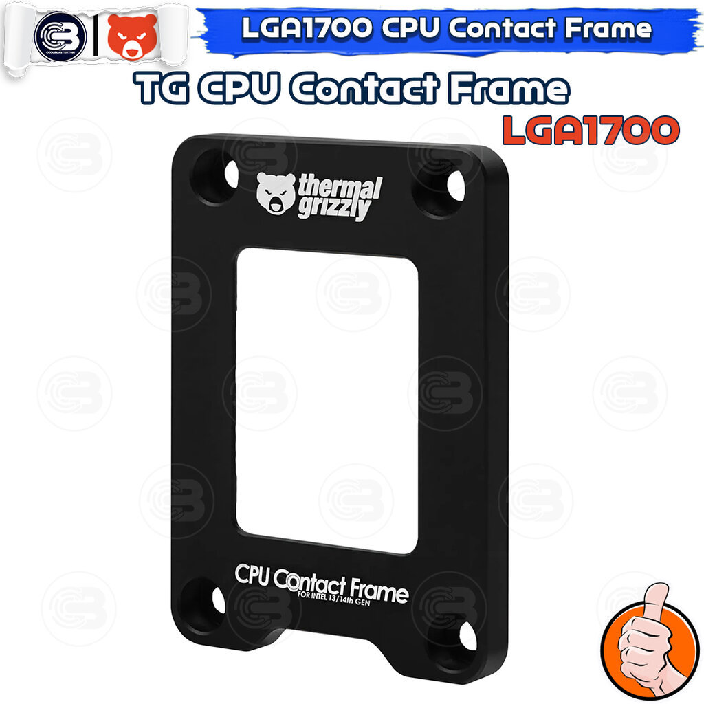 [CoolBlasterThai] Thermal Grizzly Intel LGA1700 13th/14th Generation CPU Contact Frame by der8auer (เฟรม)