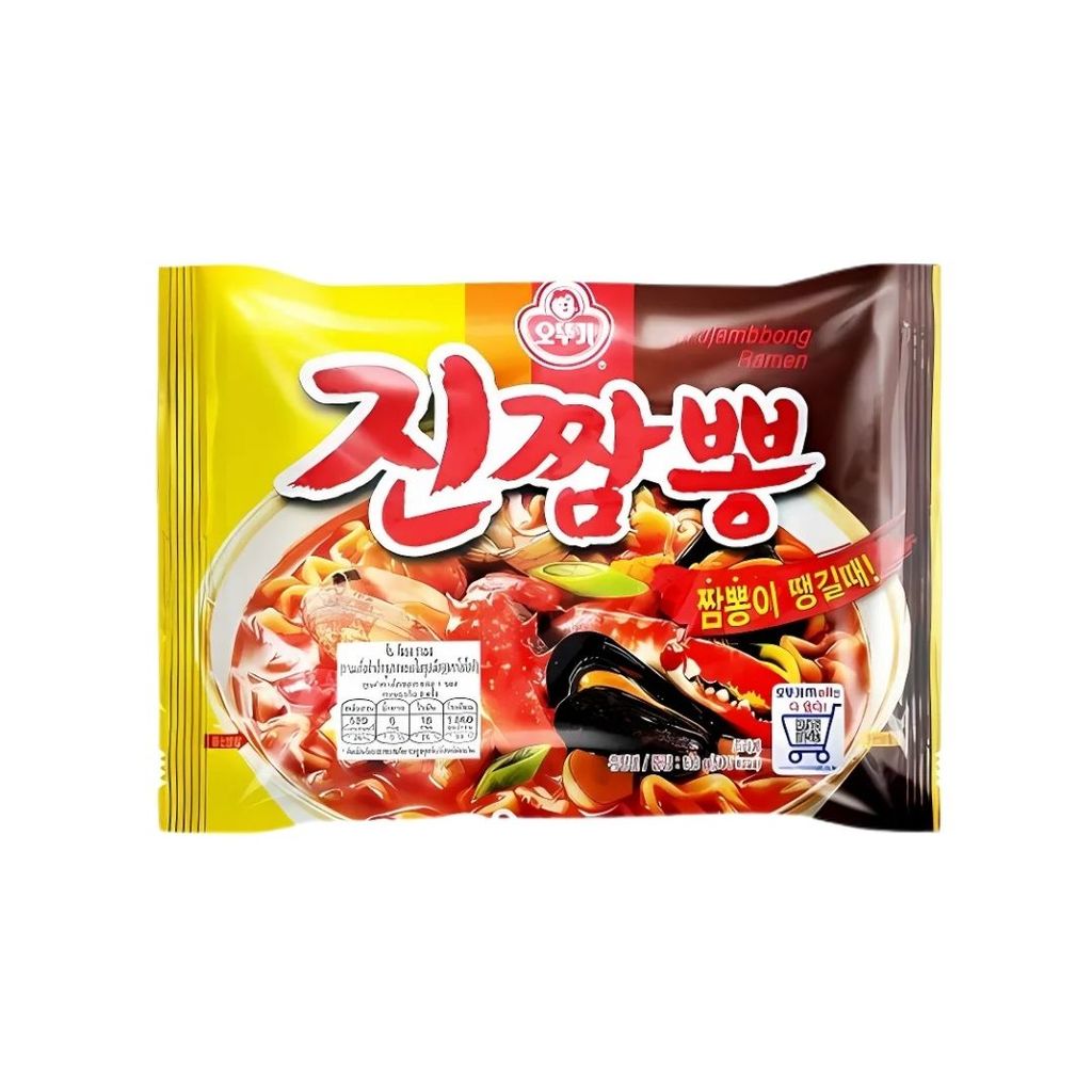 โอโตกิ ราเมนทะเลซุปเห็ด(Ottogi Ramen Jin Jjambbong 130g.)