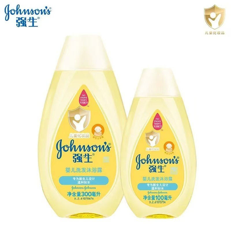 Johnson & Johnson Shampoo Body Wash Baby Two-in-One ml/ml Baby Children Shampoo Body Wash 4.24