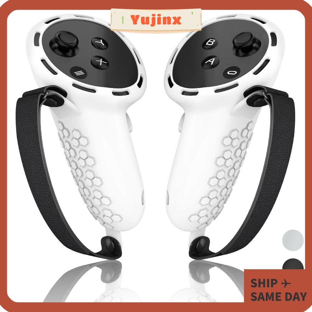 YUJINX Controller Handle Sleeve,ลื่นพร้อมสายคล้องมือController Gripsฝาครอบป้องกัน,ซิลิโคนป้องกันรอยข
