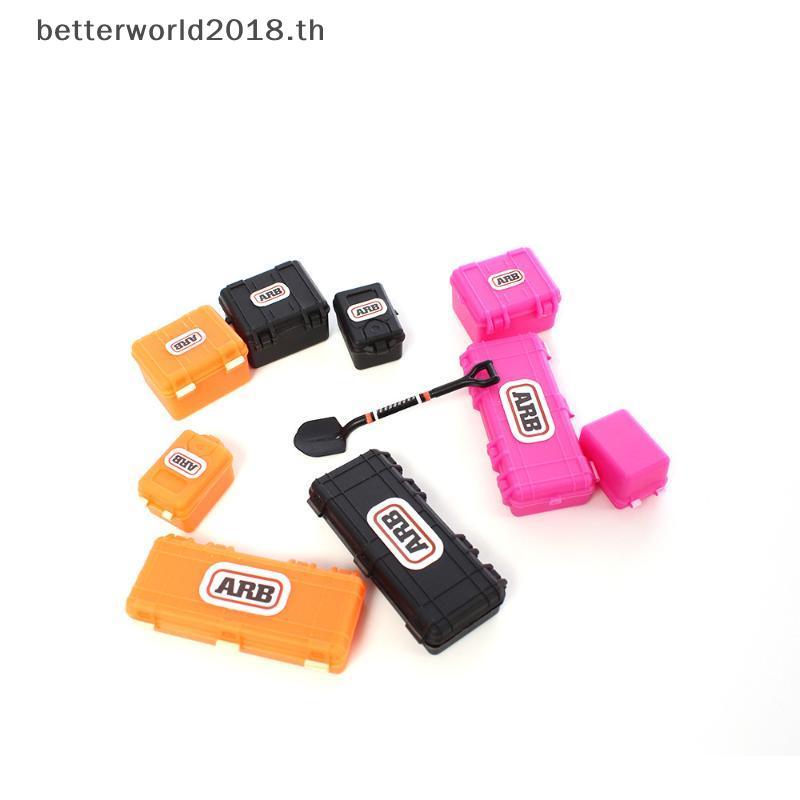 [bet] 1 ชุดอุปกรณ์เสริมตีนตะขาบ 1/18 1/24 Scale RC กล่องเก็บสําหรับ SCX24/FCX24/Enduro24/TRX4M สมจริ