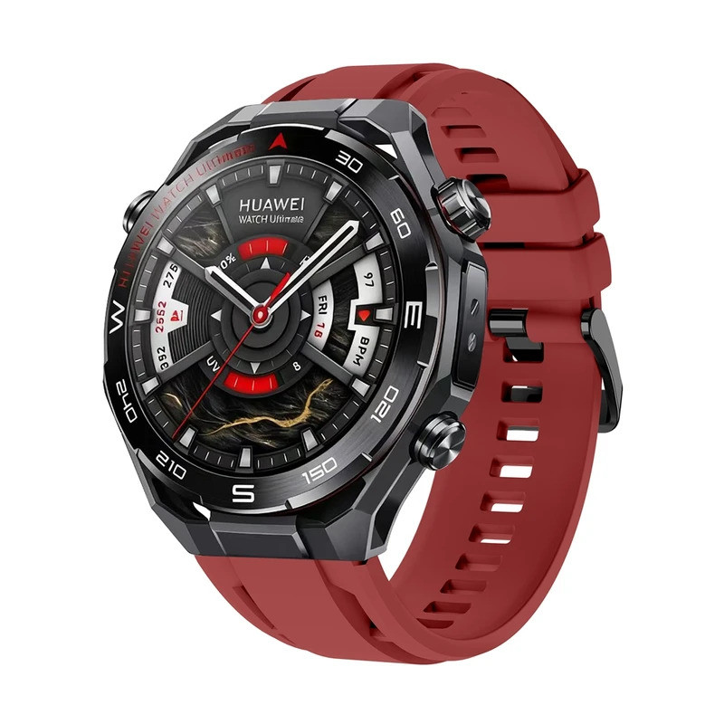 22mm Universal กีฬาสายรัดซิลิโคน Fit สําหรับ Huawei Watch GT6/GT6Pro GT5 GT4 GT3 46 มม.สายคล้องคอ