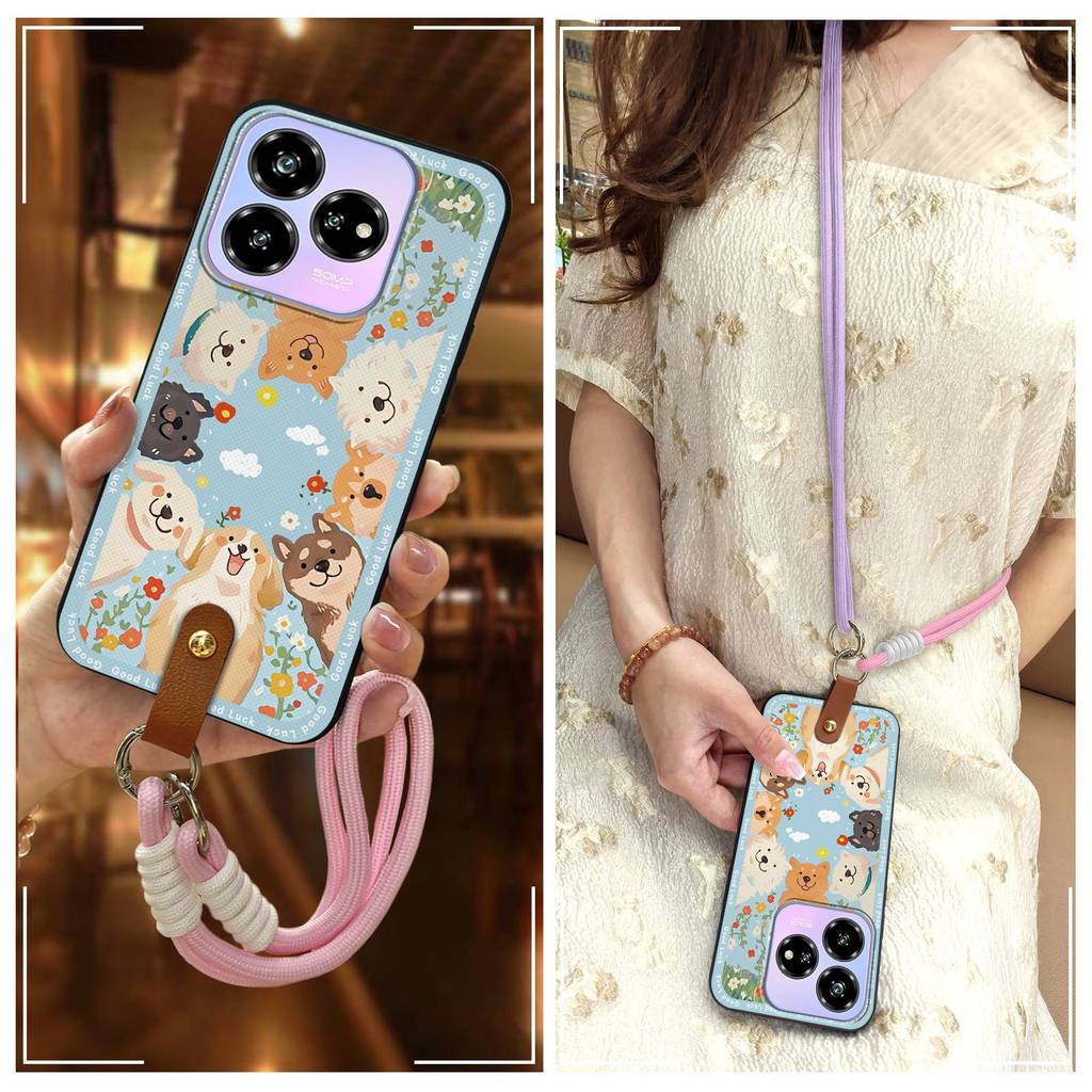 Dirt-proof Graffiti เคสโทรศัพท์สําหรับ ZTE Blade V60 ออกแบบ/Axon 60 Lite การ์ตูนกันกระแทกนุ่มกรณีน่า