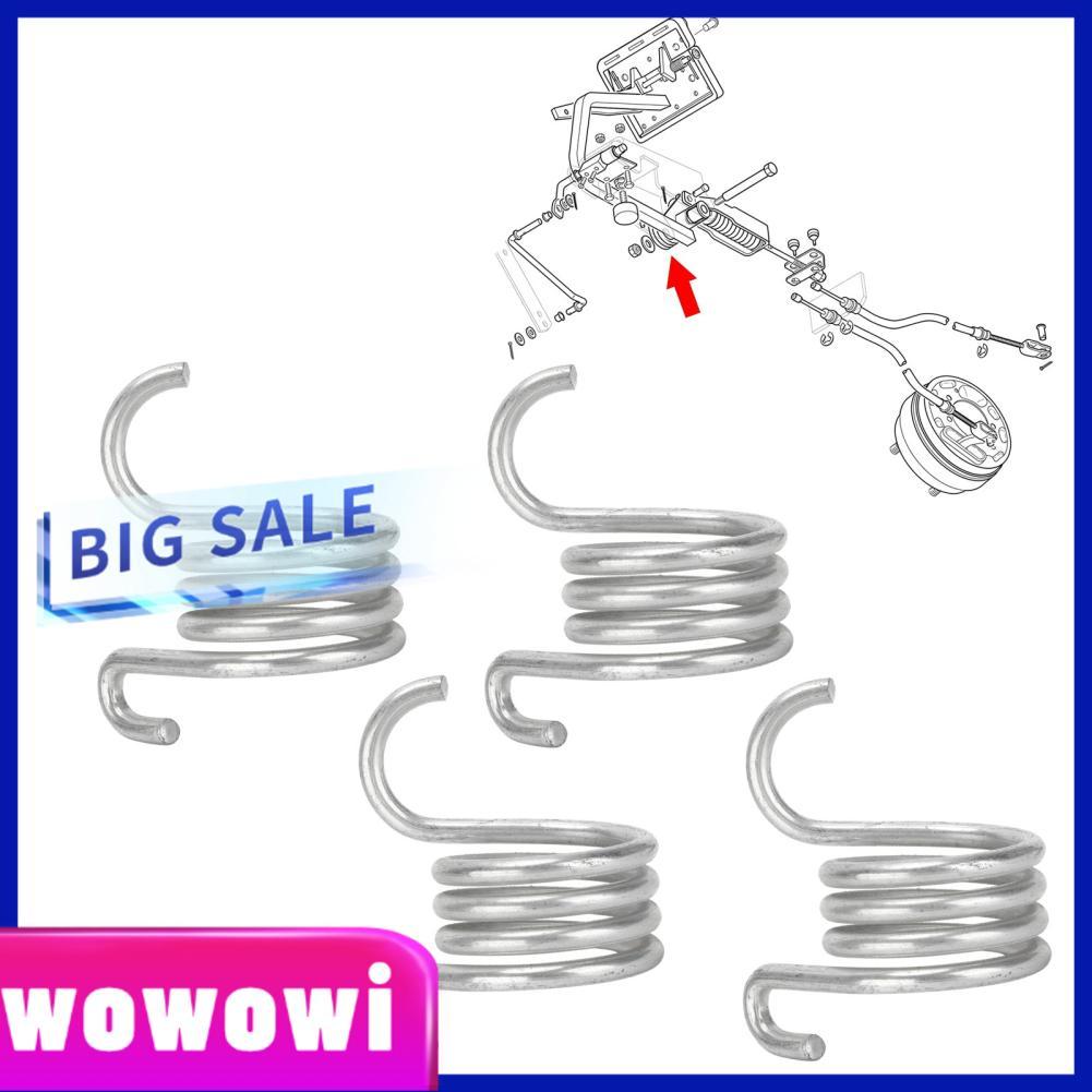 Wowowi Wowowi 4 ชิ้นโลหะผสมเหล็กเบรคเหยียบ Torsion ฤดูใบไม้ผลิเบรค 70676G01 สำหรับ Ezgo Medalist/Txt