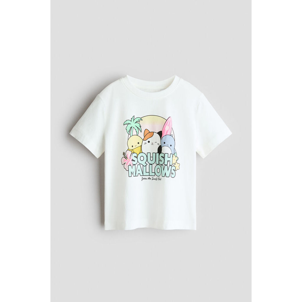 H&M(เอชแอนด์เอ็ม) เสื้อยืดพิมพ์ลาย เด็กผู้หญิง 1330875_6