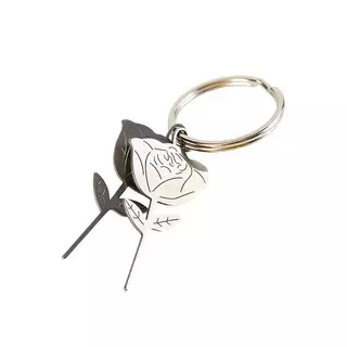 [YANG] 2 ชิ้น/เซ็ต Rose Shape เข็มสแตนเลสสําหรับสมาร์ทโฟนซิมการ์ดถาดกําจัด Eject Pin Key เครื่องมือ Universal Thimble