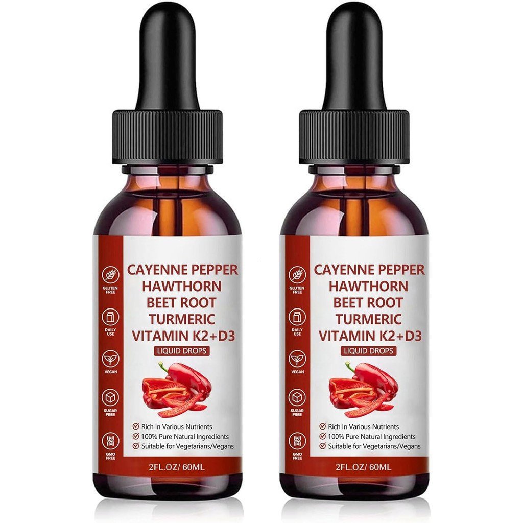 Onaise Cayenne Drops, Onaise Cayenne Pepper Drop, Natural Cayenne Pepper Turmeric Liquid Drop, Body 