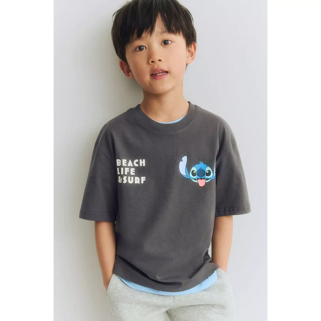 H&M(เอชแอนด์เอ็ม) เสื้อยืดพิมพ์ลาย เด็กผู้ชาย 1117472_28