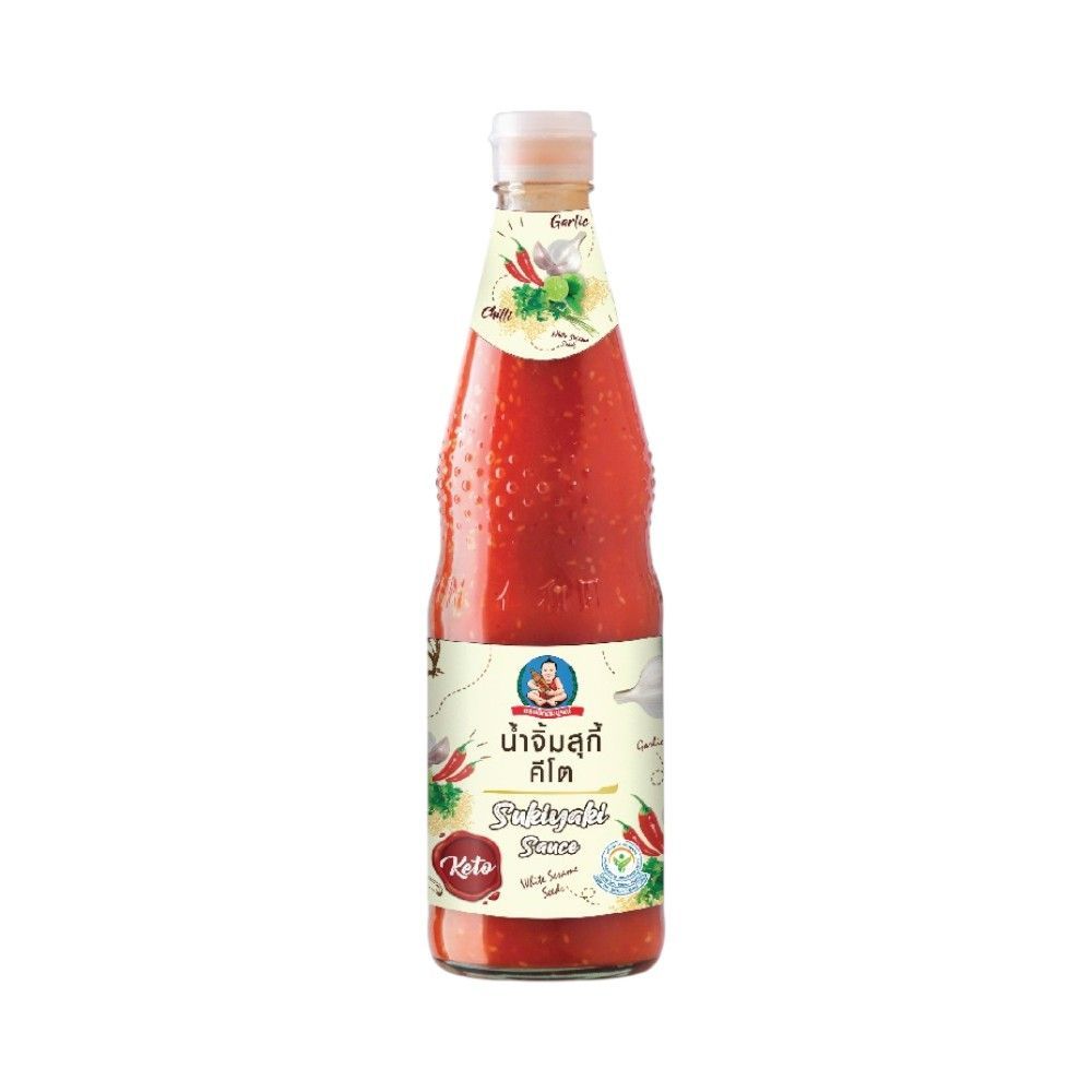 [สินค้าส่งด่วน] เด็กสมบูรณ์ น้ำจิ้มสุกี้คีโต 810ก. HEALTHY BOY KETO SUKIYAKI SAUCE 810G.