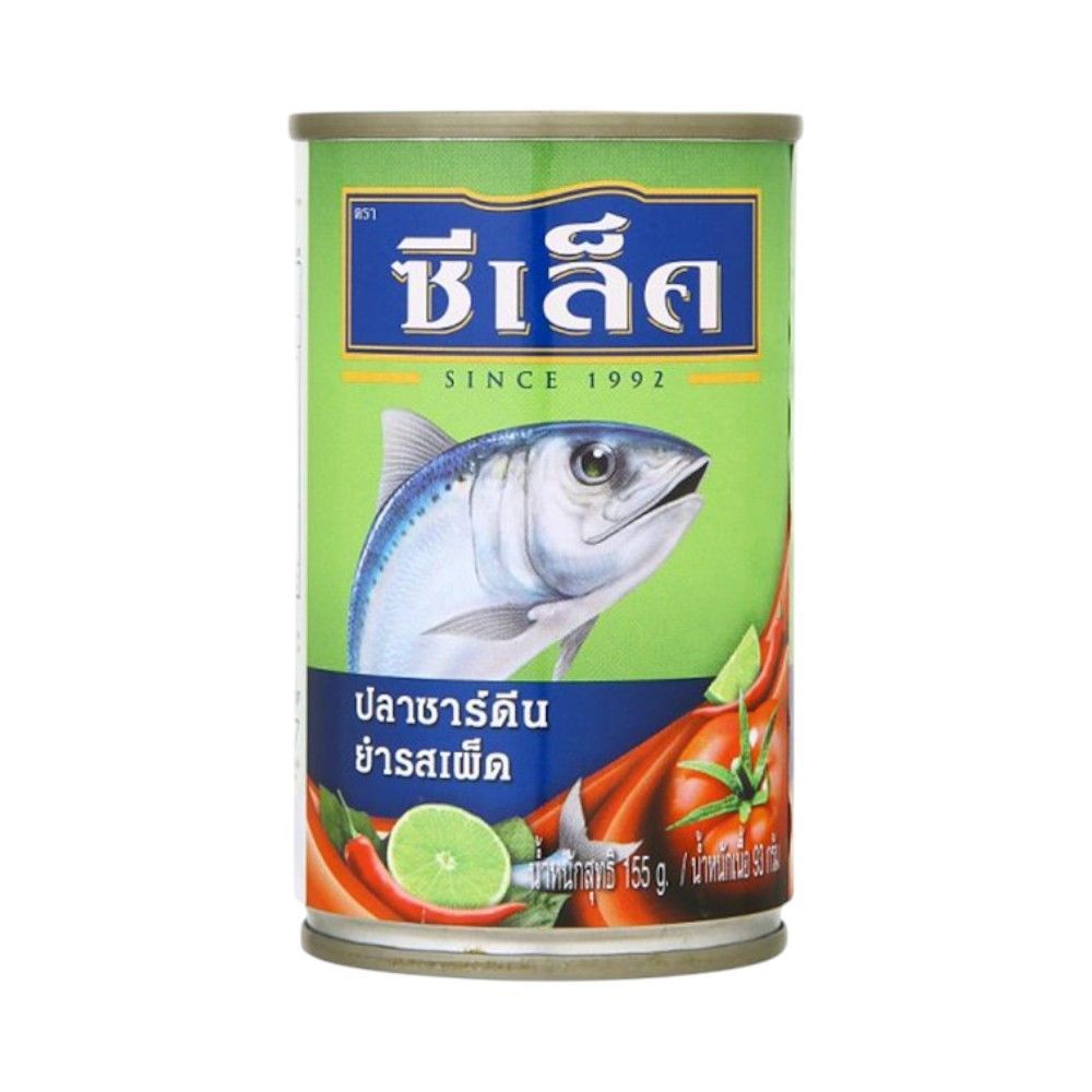[สินค้าส่งด่วน] ซีเล็คปลาซาร์ดีนยำรสเผ็ดฝาดึง155 ก. SEALECT SARDINES IN SPICY DRESSING E/O15