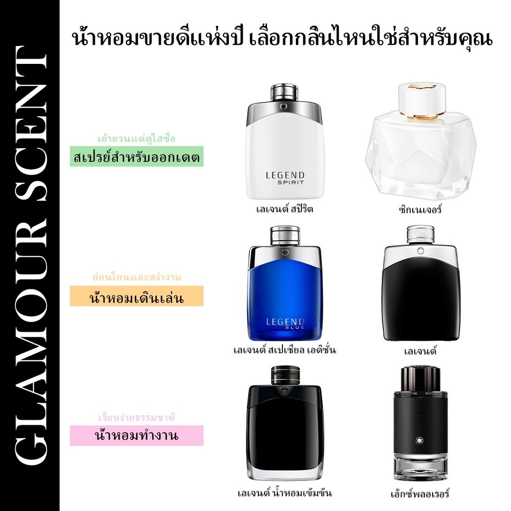 🔥น้ำหอมขายดี แท้💯 Explorer & Legend & Signature EDP\EDT 2ml/5ml/10ml น้ำหอมสำหรับผู้ชาย ขนาดทดลอง