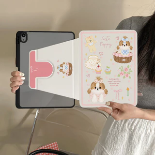 เคส iPad การ์ตูน สำหรับ Gen11 A16 Gen10 Air11 M2 M3 Air13 Pro 12.9 Mini6/7 Air4/5 10.9 Gen7/8/9 Mini 6/7 Case
