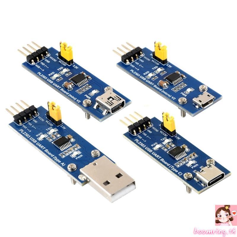 Boom PL2303 USB ถึง TTL UART โมดูลอนุกรมอัพเกรดโปรแกรมเมอร์ USB ถึง Serial TTL UART