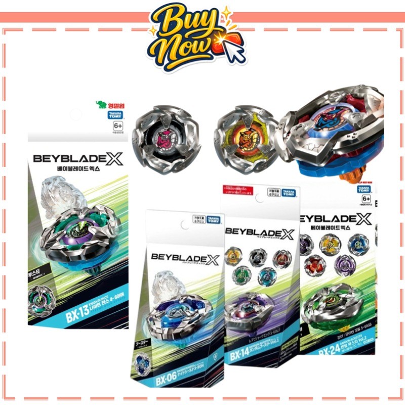 [Beyblade X] TakaraTomy Beyblade BX Series BX-06 / BX-13 / BX-14 / BX-16 / BX-24 Battle Tops เกาหลี