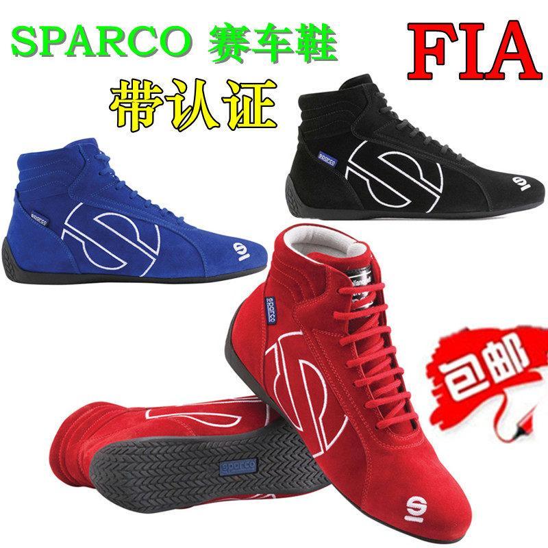 Sparco Racing Shoes Kart Car Racing Shoes FIA พร้อมเลเซอร์รหัส Kart Car Racing Gloves พร้อมสต็อกจัดส