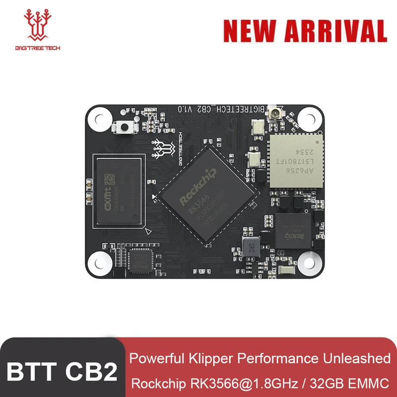 HB BIGTREETECH CB2 Core Board Rockchip RK3566 32GB eMMC 3D เมนบอร์ดสําหรับ Klipper M8P PI4B 3d เครื่