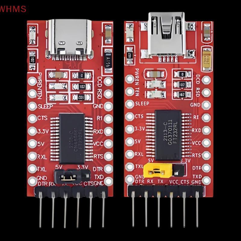 (WHMS) 1 ชิ้น USB TO TTL Mini/Type-C FT232RL FT232 FTDI USB 3.3V 5.5V To TTL Serial Adapter โมดูลสํา
