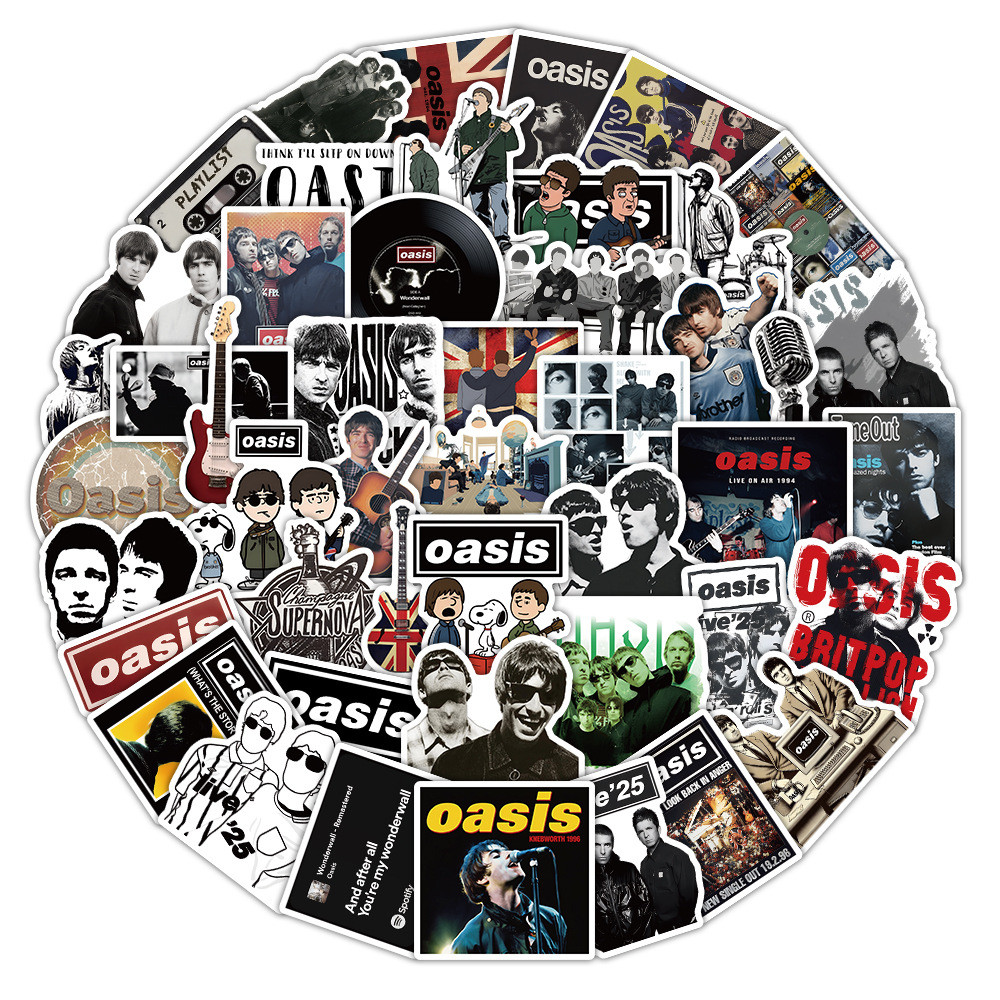 50ชิ้น/เซ็ต ❉ สติ๊กเกอร์ Oasis Series 01 ❉ DIY แฟชั่นสติ๊กเกอร์ Doodle กันน้ํา
