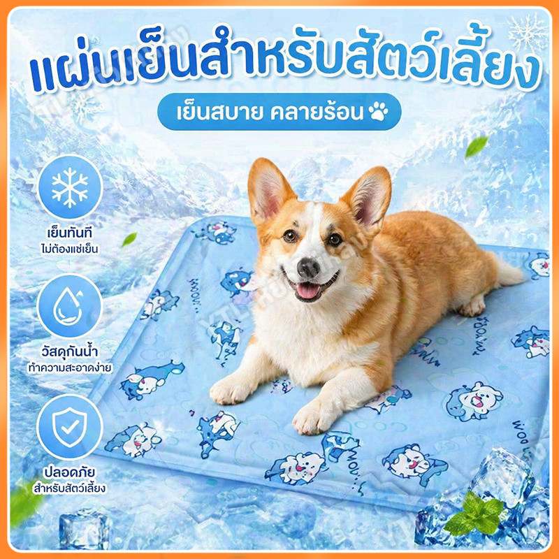 YTL ระบายความร้อน สําหรับสัตว์เลี้ยง สุนัข ที่นอนเจลเย็น สำหรับตว์เลี้ยง เบาะนอนเย็น ที่นอนเจลเย็น