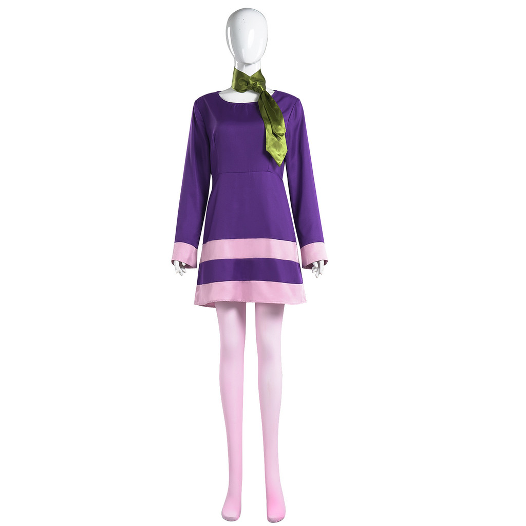 Scooby-Doo Velma cosplay costume Halloween character performance costume