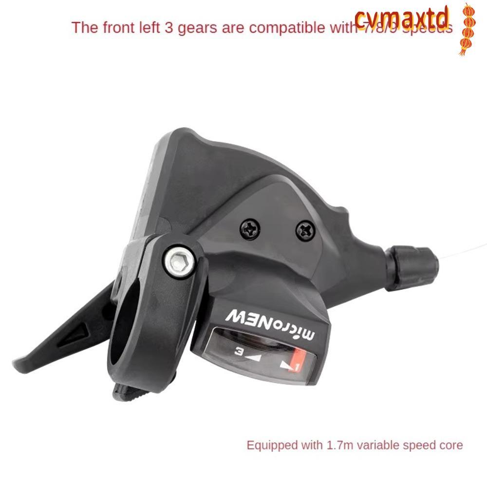 ICVMAX คันโยกจักรยาน Shifter, ซ้ายขวา Thumb Universal Mountain Bike Shifter, ทนทาน 7/8/9/10/11Speed Gear Shifter MTB