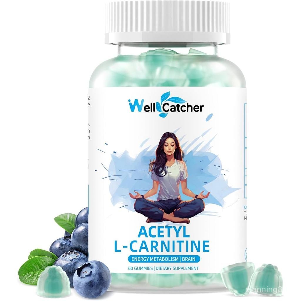 Acetyl L-Carnitine อาหารเสริม 1000MG Gummies - ปราศจากน้ําตาล Alcar L-Carnitine Gummies สําหรับผู้ชา