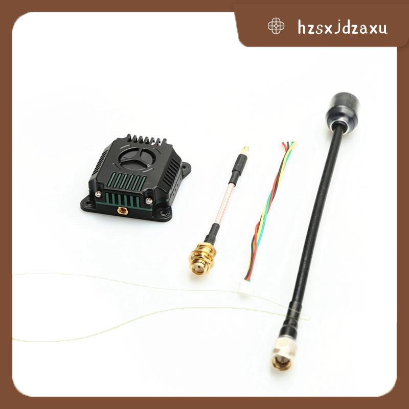 hzsxjdzaxu4.9/5.8G/6GHz 72CH 3W VTX เครื่องส่งสัญญาณวิดีโอสลับพร้อมเสาอากาศ TBS Protocol สําหรับ FPV