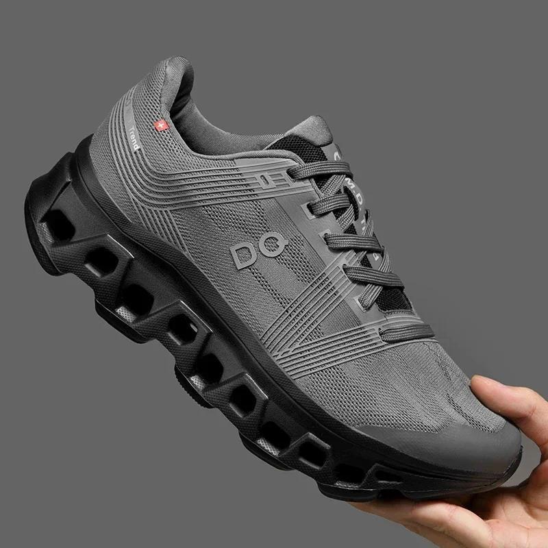 Breathable Athletic Training Footwear รองเท้าวิ่งกันลื่นดูดซับแรงกระแทกสําหรับผู้ชายรองเท้าผ้าใบน้ําหนักเบาผู้ชายรองเท้าผ้าใบกลางแจ้ง