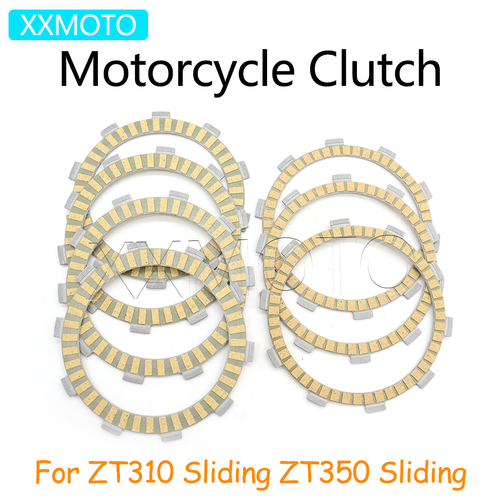 สําหรับ Zontes ZT310 ZT350 ZT-310 ZT-350 ZT 310 350 เลื่อนแผ่นคลัทช์รถจักรยานยนต์แรงเสียดทานแผ่นดิสก