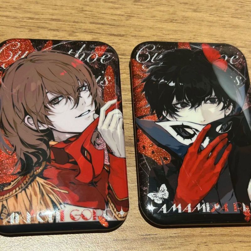 Persona5/Amamiya Ren/Goro Akechi/Amamiya Akira Akira Persona 5 สินค้าโฮมเมดแฟลชคู่/tejn