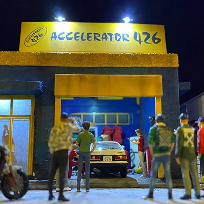 ไฟสปอตไลท์ LED 3V 1:87 Ho Scale โมเดลป้ายโฆษณาสถาปัตยกรรม thumbnail 7