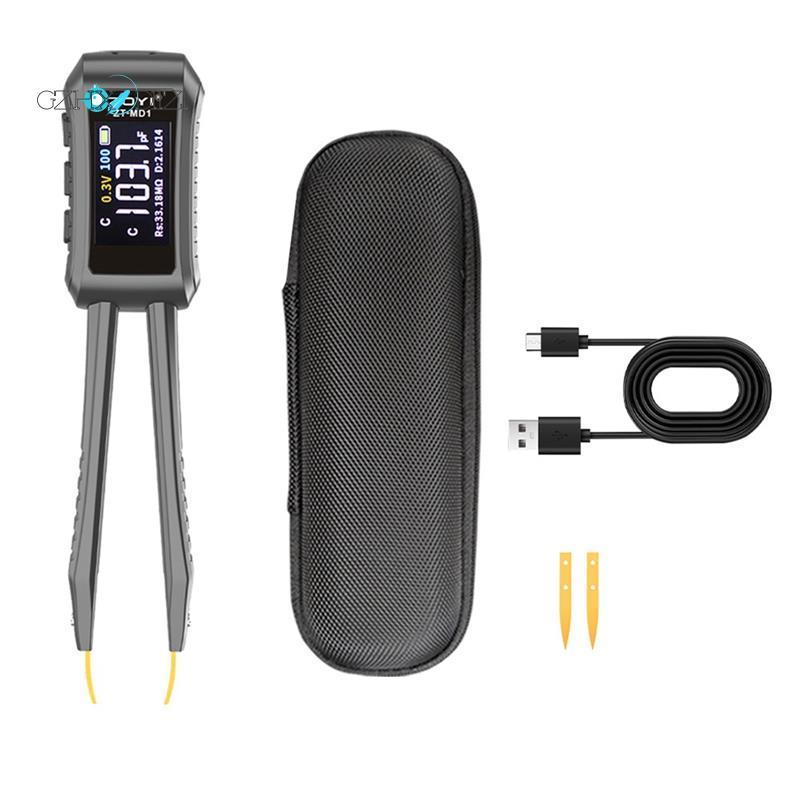 GzhxdiiziZOYI -MD1 Digital Smart Tweezer SMD Tester Resistance Capacitance Induction Diode Test Debe