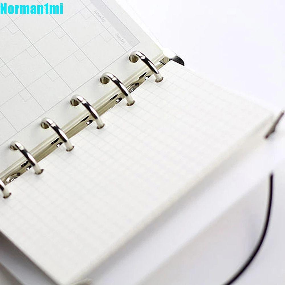 RIDGE Notebook Refill Weekly Stationery Spiral Binder Daily Planner A5 A6 A7 45 แผ่น Dot Loose Leaf 