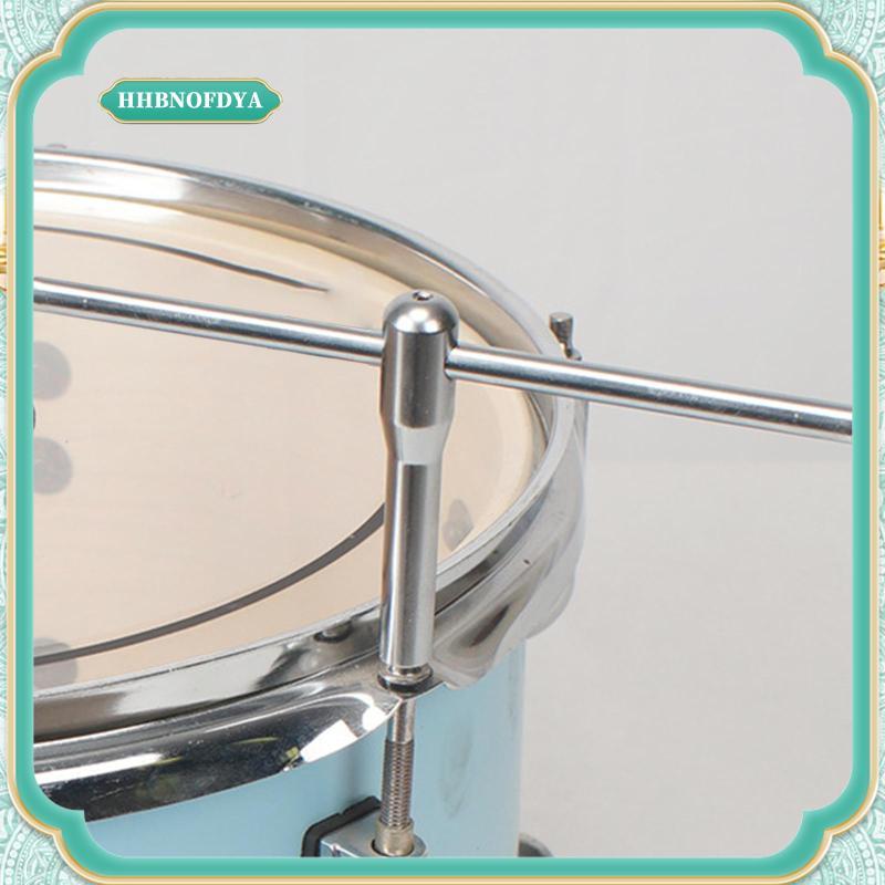 [hhbnofdya] Steel Drum Key Heavy Torque T Shaped Tuner สําหรับชุดกลองเพอร์คัชชันอุปกรณ์เสริมกลองบ่วง
