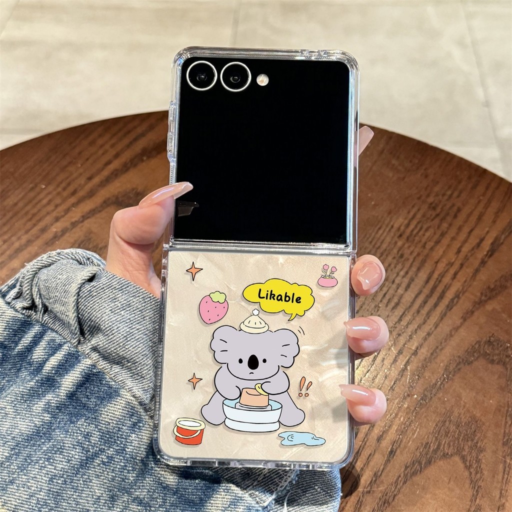 พับเคสโทรศัพท์ขึ้นและลงสําหรับกรณี SAMSUNG ZFLIP2 ZFLIP3 ZFLIP4 ZFLIP5 ZFLIP6 ZFLIP7 สําหรับ OPPO กร