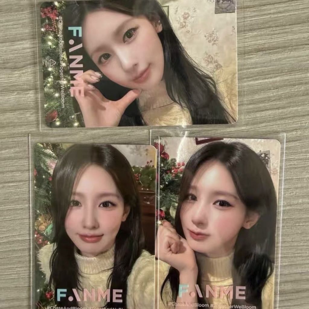 การ์ดคริสต์มาส Gidle Zhao Meiyan Fanme