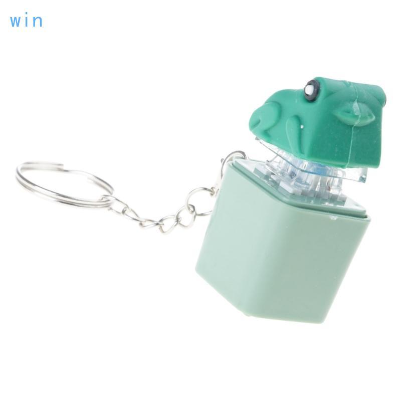 Win Frogs Shaped Keyboards Accessory Sensory Press Button Sound Light
