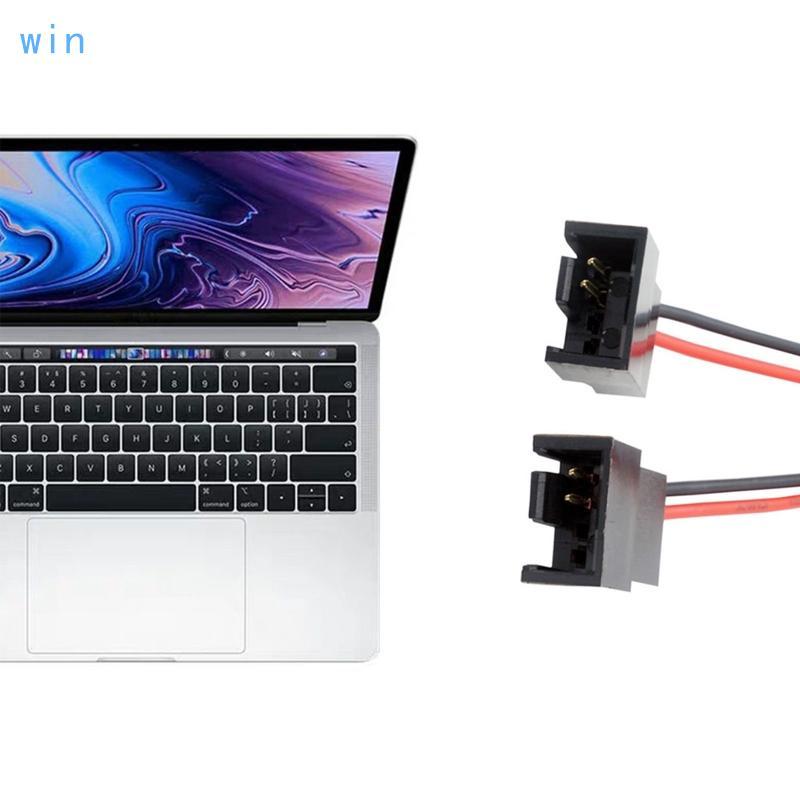 Win IDE 4-Pin to Small 4Pin 1 2 3 4 Fan Y Splitter Extension สายไฟ 4 9in