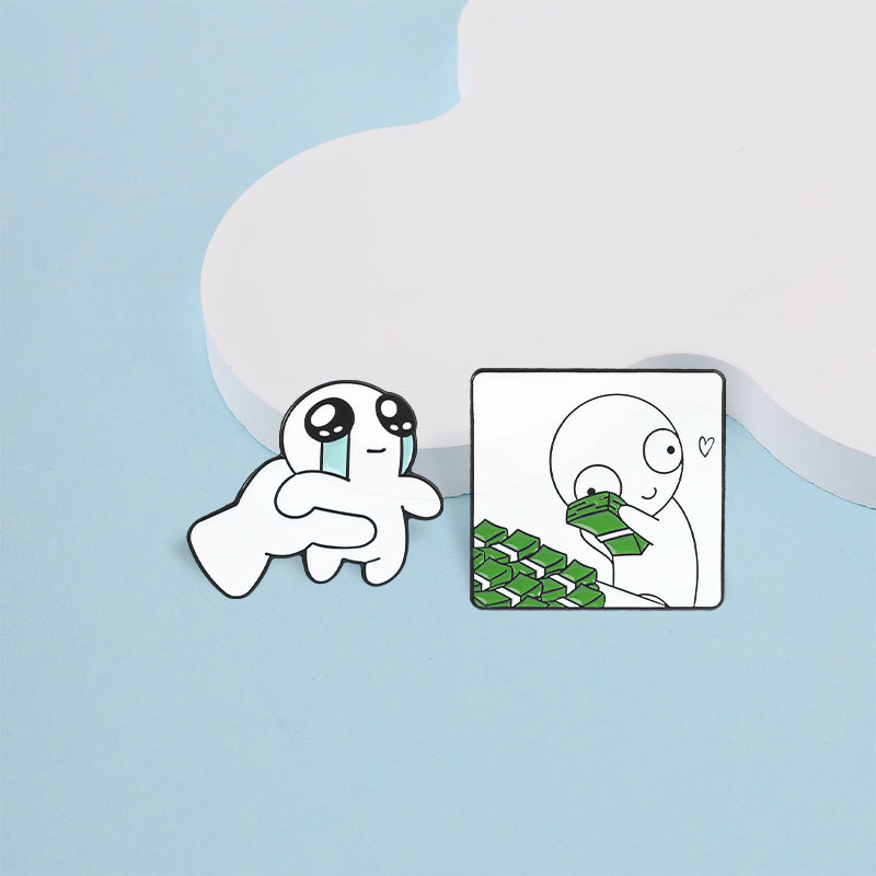 ตลกออทิสติก TBH Creature เคลือบ Pin การ์ตูน Sad Money รูปที่ 8