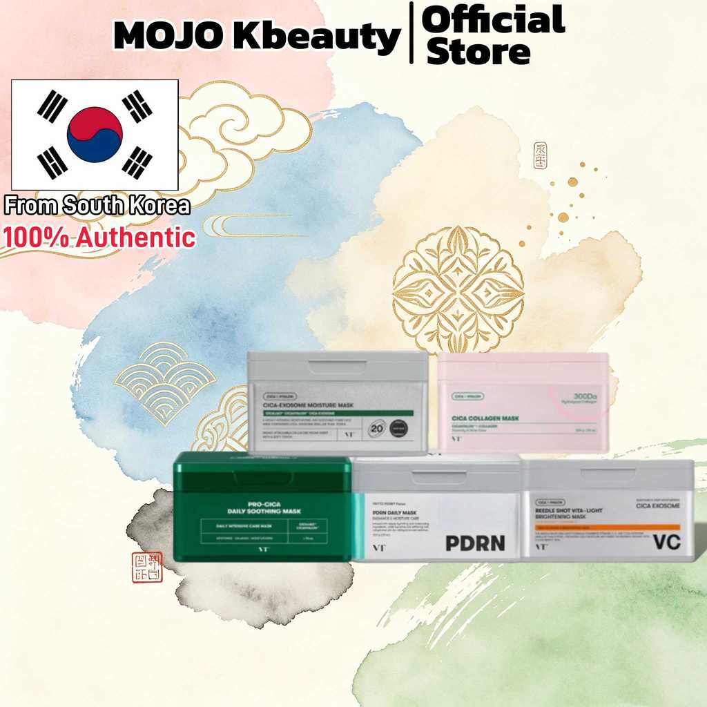 [VT] LIGHT Brightening Mask 30ea/CICA-EXOSOME MOISTURE MASK 30ea/CICA COLLAGEN MASK 30ea/CICA Daily 