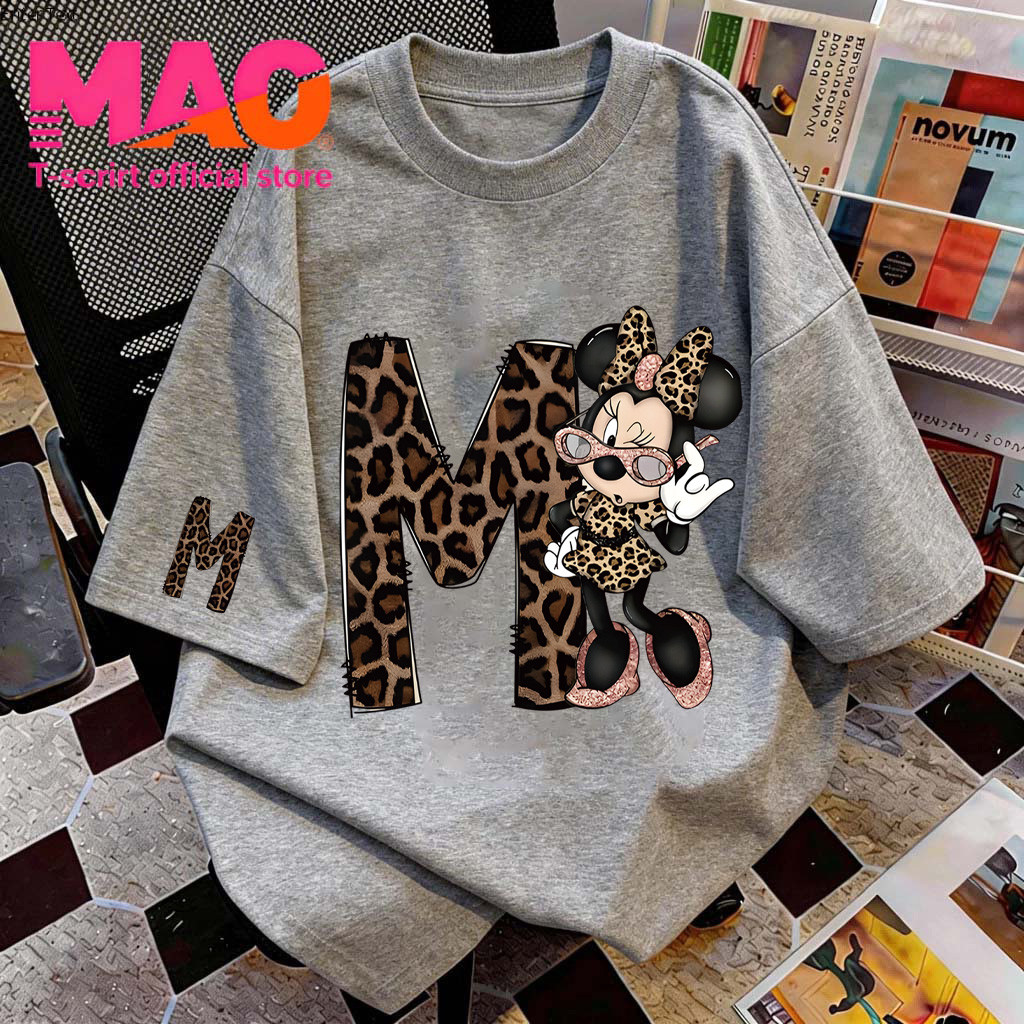 COD✅ (จัดส่งในกรุงเทพฯ) MAO Shop เสื้อยืดผู้หญิงสไตล์เกาหลี ลายการ์ตูน น่ารักและทันสมัย ผ้าสบายและระบายอากาศได้ดี #TX10