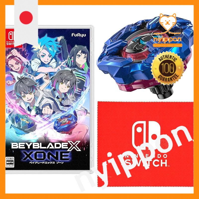 Beyblade X XONE (Beyblade X Zone) - Switch [Manufacturer Bonus] "Shinobi Knife 4-60LF Metal Coat: Bl
