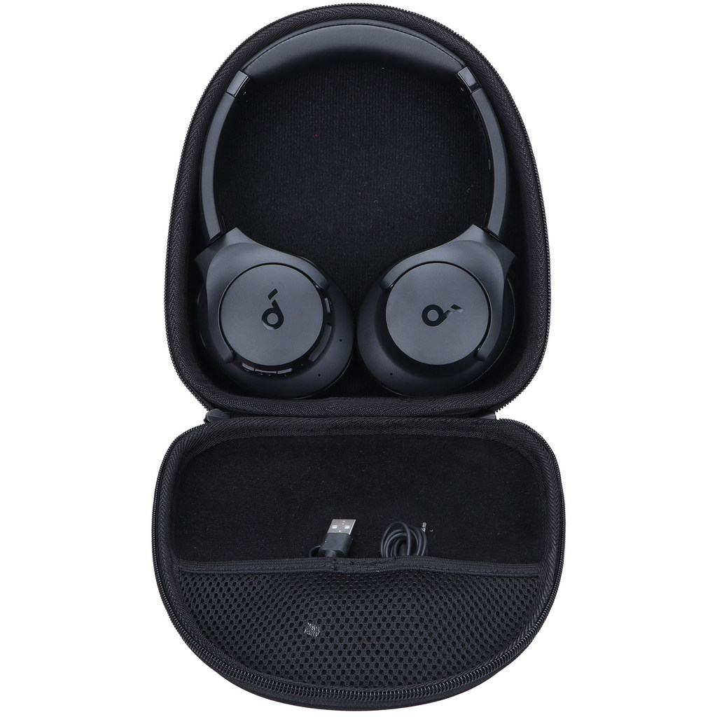 เหมาะสําหรับ Soundcore เสียงกว้าง Q20i ชุดหูฟังชุดหูฟัง Ank Life q45 Q35 h30i กล่องเก็บ