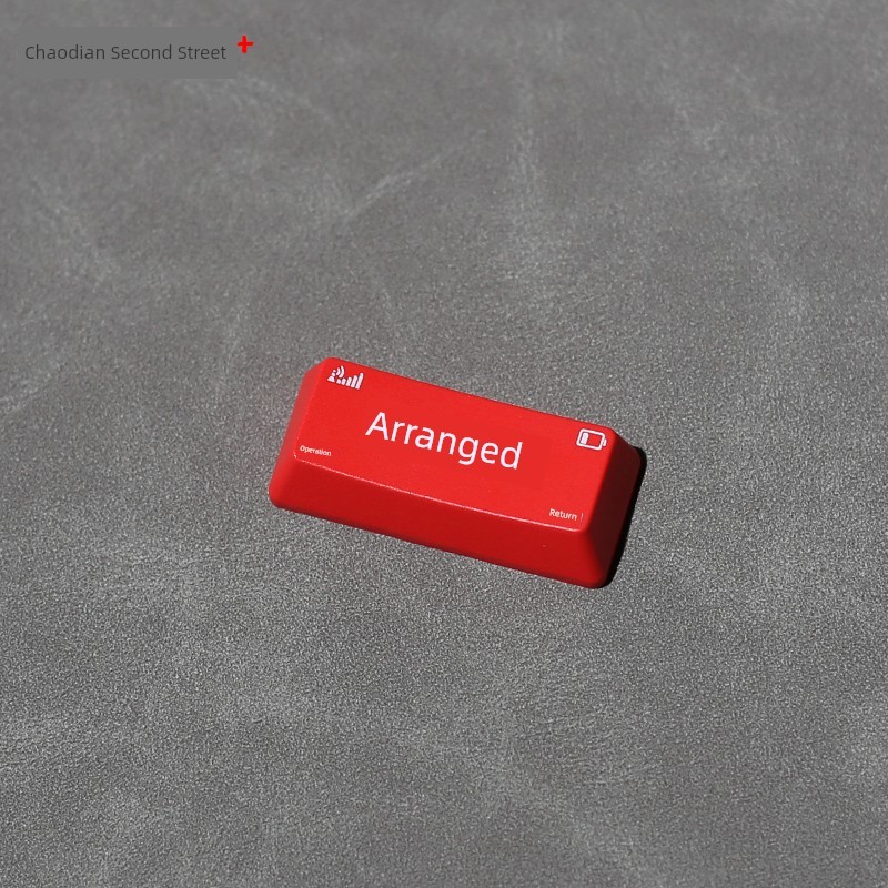 คีบอร์ด keyboard mechanical Chaodian Second Street Arranged Refund Keys Return Keys Unique Light Tra