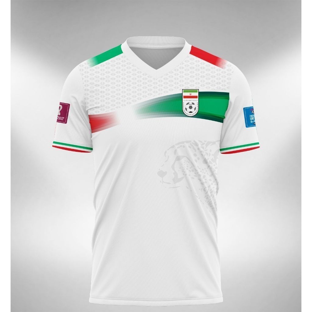 Iran Home Jersey 2025 ฟุตบอลโลก | ชุดทีมชาติชายระบายอากาศแห้งเร็วสวมใส่สบาย