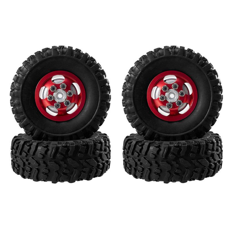 67 มม.โลหะอัพเกรดล้อยางล้อแม็กสําหรับ MN 1/12 MN82 LC79 MN78 D90 D91 D96 WPL Crawler รถอะไหล่