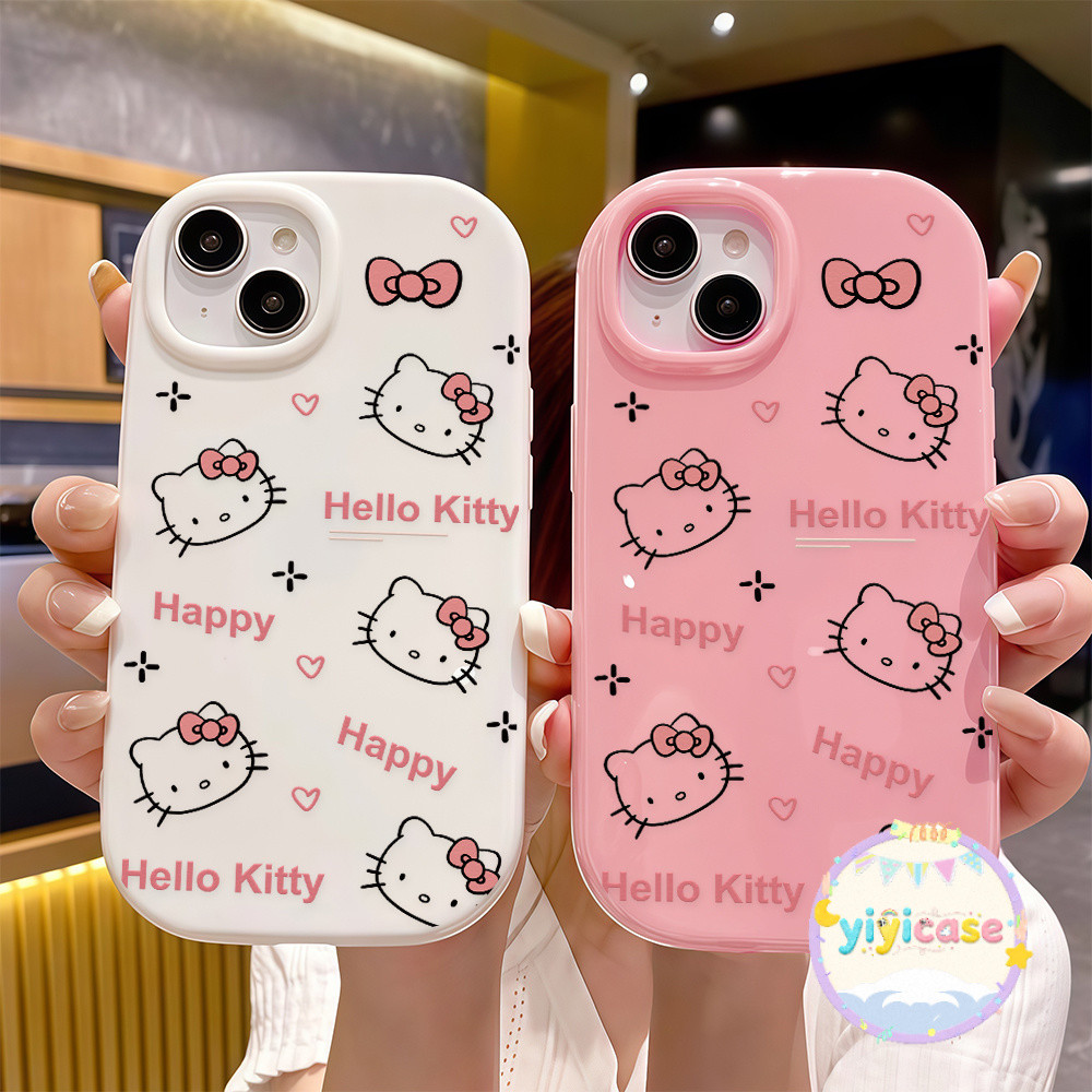 katty การ์ตูนน่ารักญี่ปุ่นเคสสำหรับไอโฟน17pro 13 11 16promax กรณีมือถือ case for iPhone 15 14 12 ProMax XS XR 6/7/8Plus