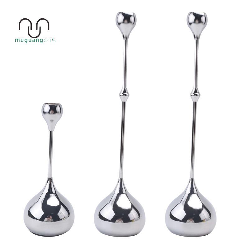[ลดราคา M5]Candle Holder Candle Stand Metal Candle Holder
